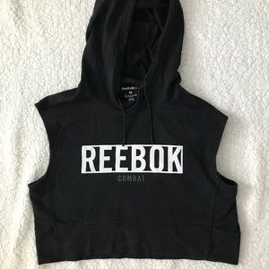 Reebok cropped hoodie